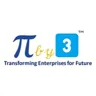 Pibythree logo